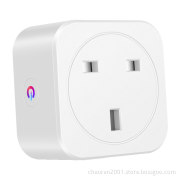 Chaoran OEM Design Smart Home Google Home Amazon Alexa Smart WiFi UK Socket